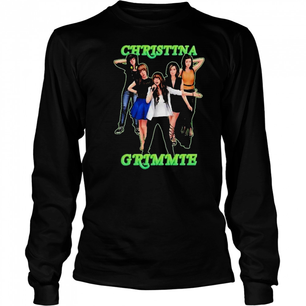 Christina Grimmie Iconic Moments T-shirt Long Sleeved