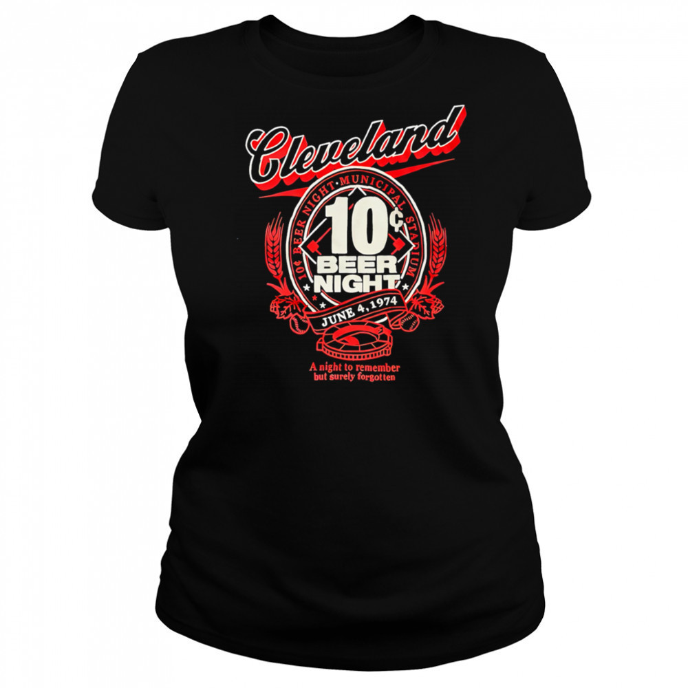 Cleveland Guardians 10 beer night shirt Women's T-shirt
