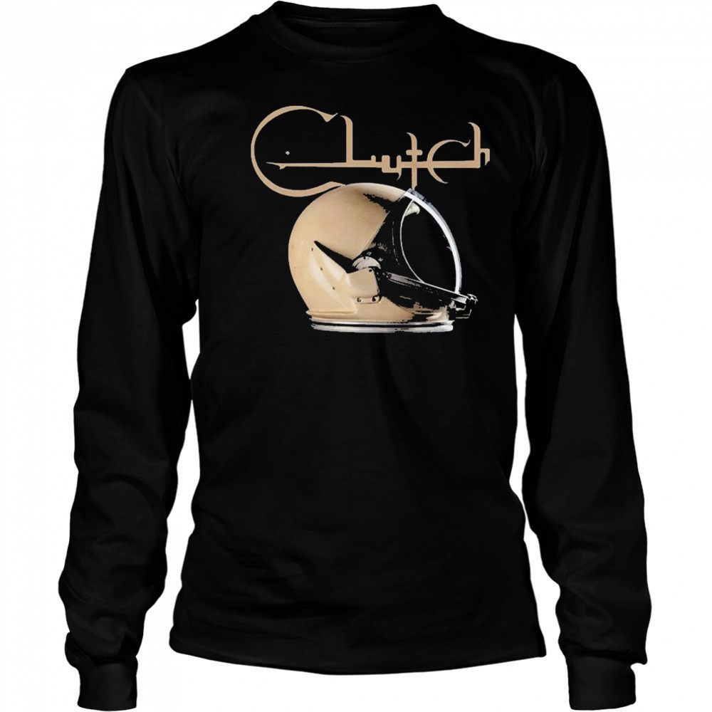 Clutch Self-Titled Astronaut Helmet T-shirt Long Sleeved