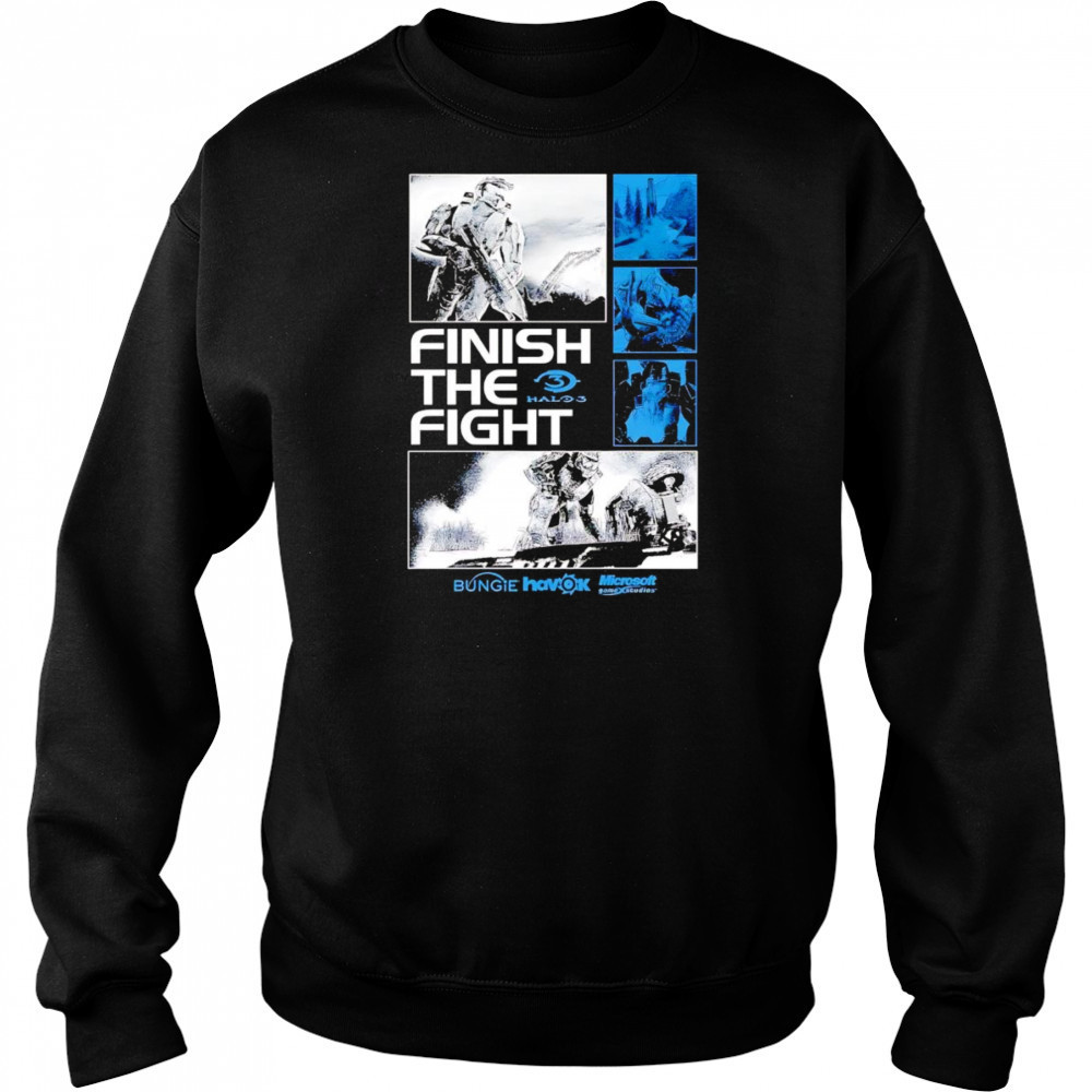 Finish the fight Halo 3 shirt Sweatshirt