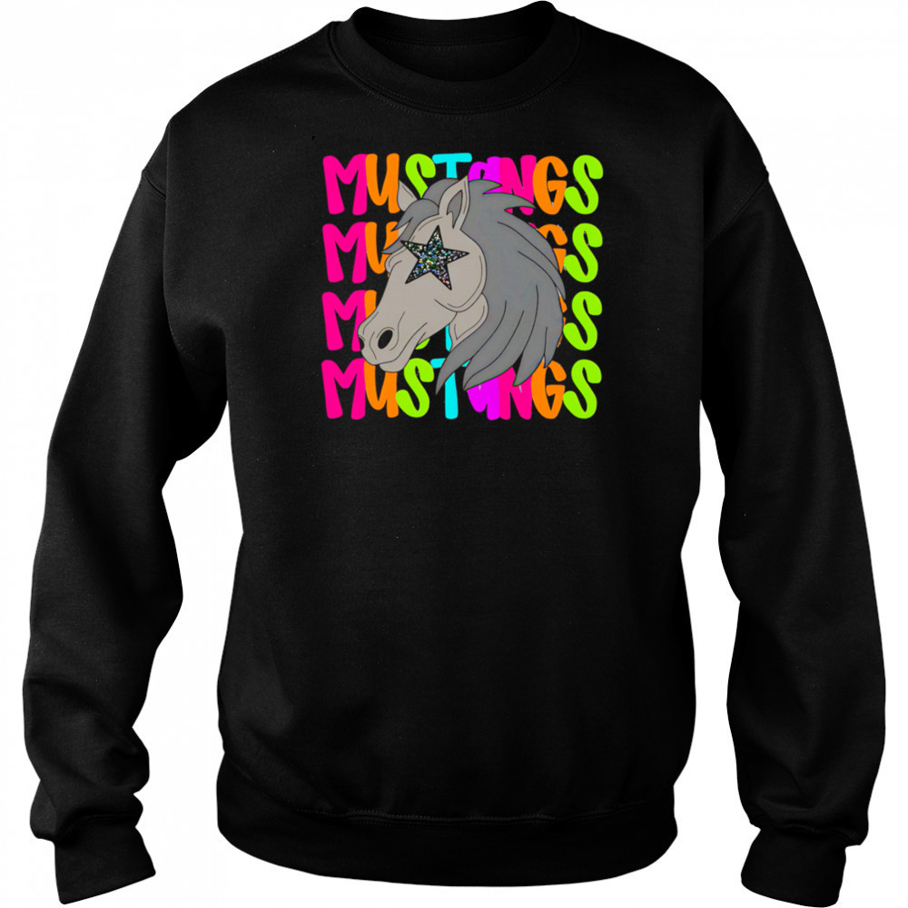 Mustangs repeat pride shirt Sweatshirt