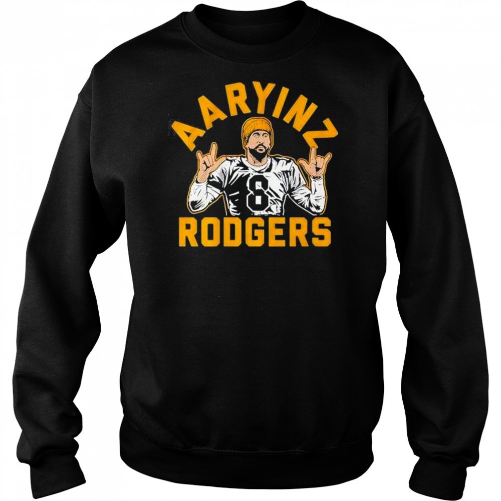 AarYinz Aaron Rodgers Pittsburgh Steelers Football shirt Sweatshirt