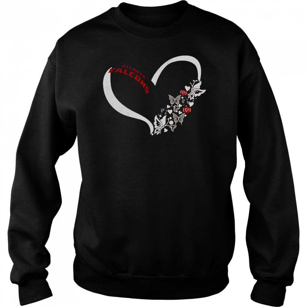 Butterflies In My Stomach Atlanta Falcons NFL T-Shirt Sweatshirt