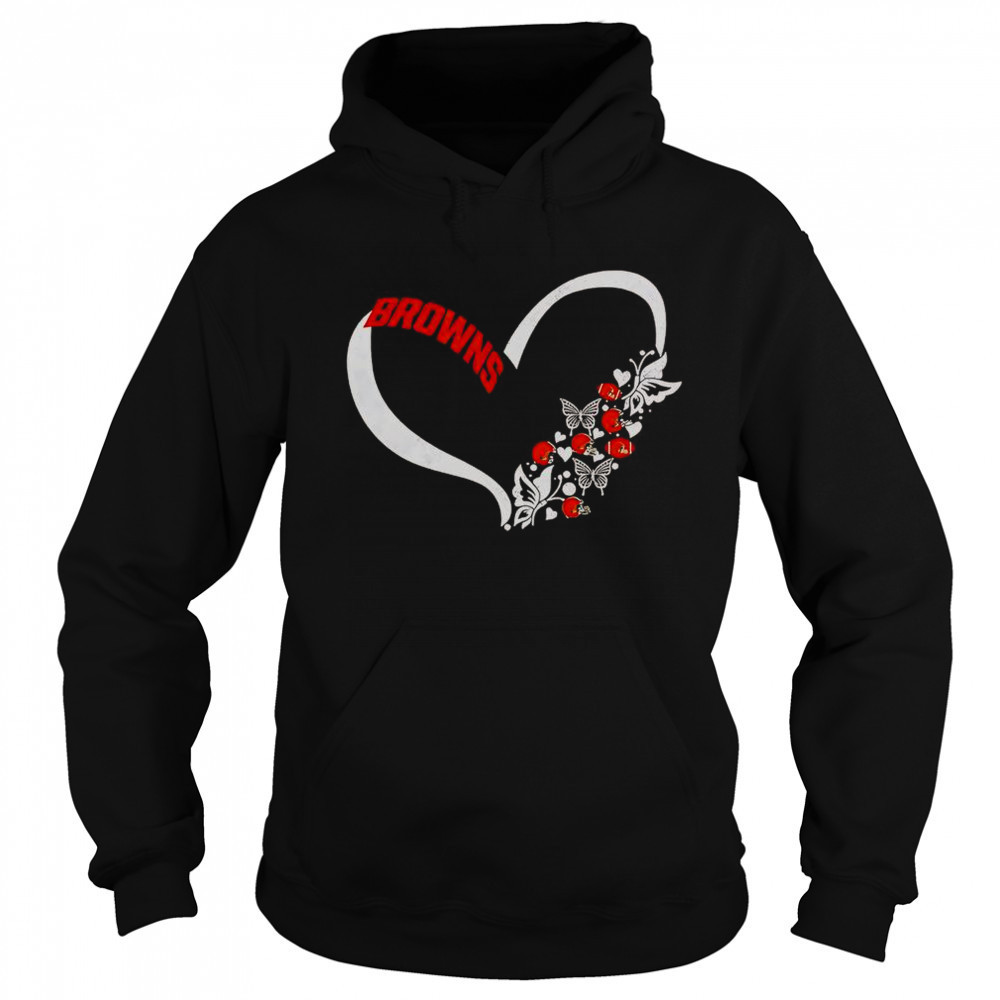 Butterflies In My Stomach Cleveland Browns NFL T-Shirt Hoodie