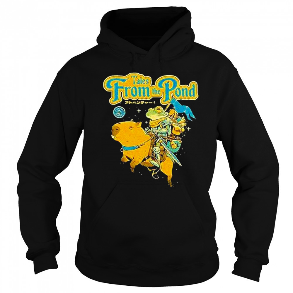 Capybara Tales From The Pond Shirt Hoodie