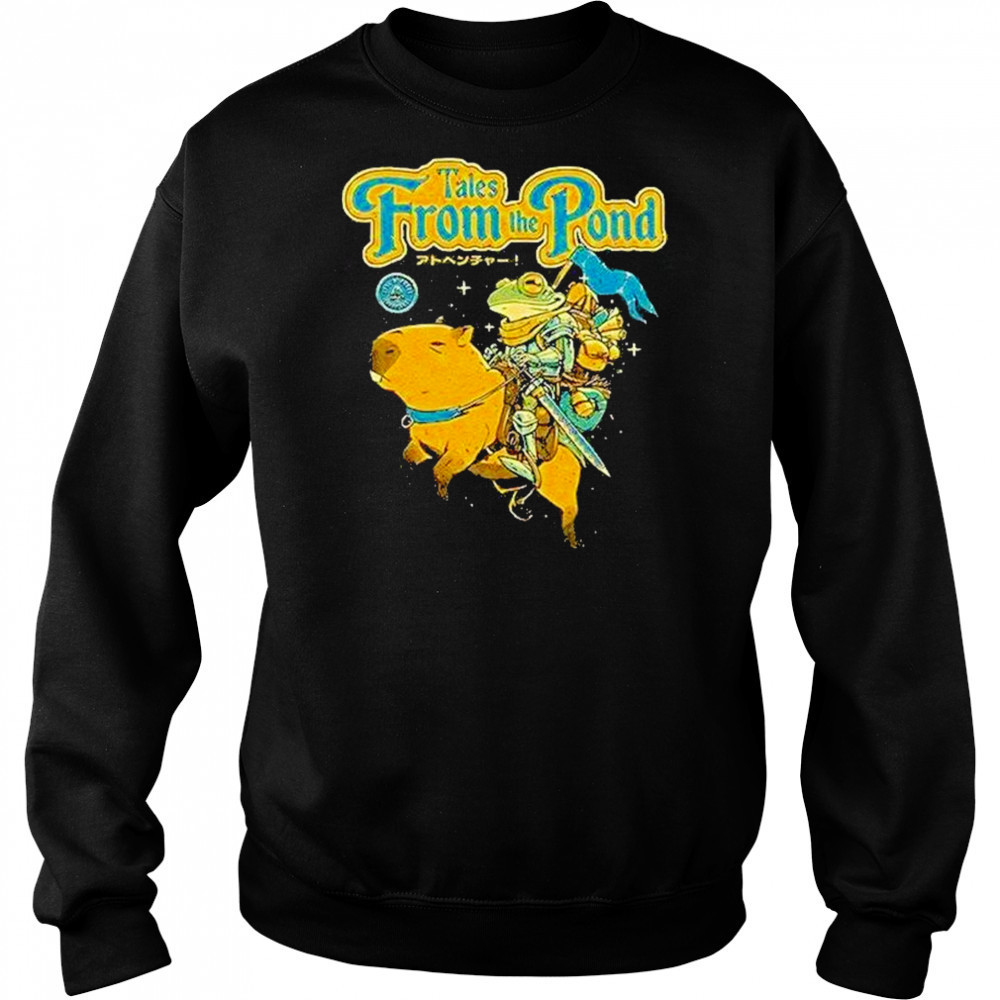 Capybara Tales From The Pond Shirt Sweatshirt