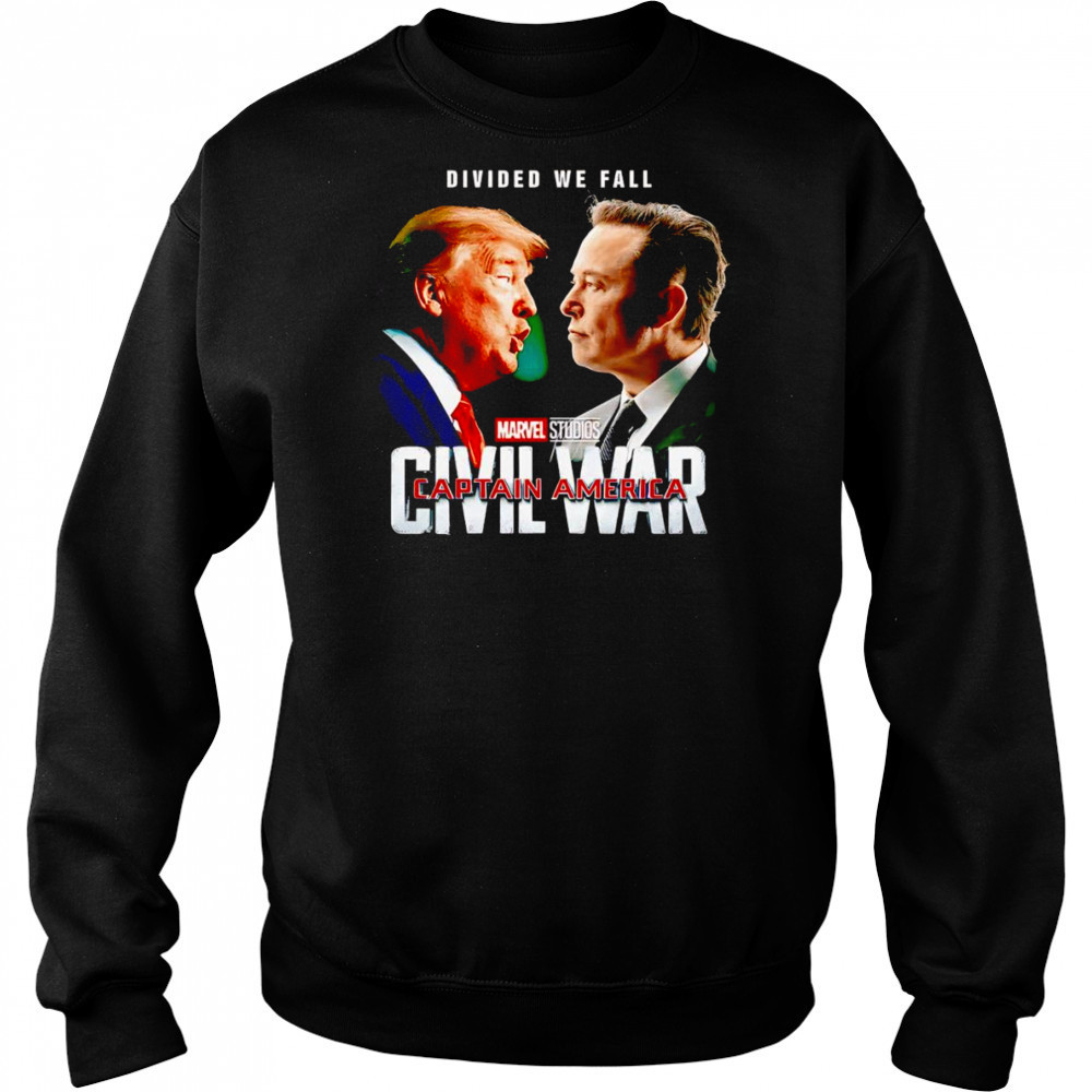 Civil War Trump vs Elon shirt Sweatshirt