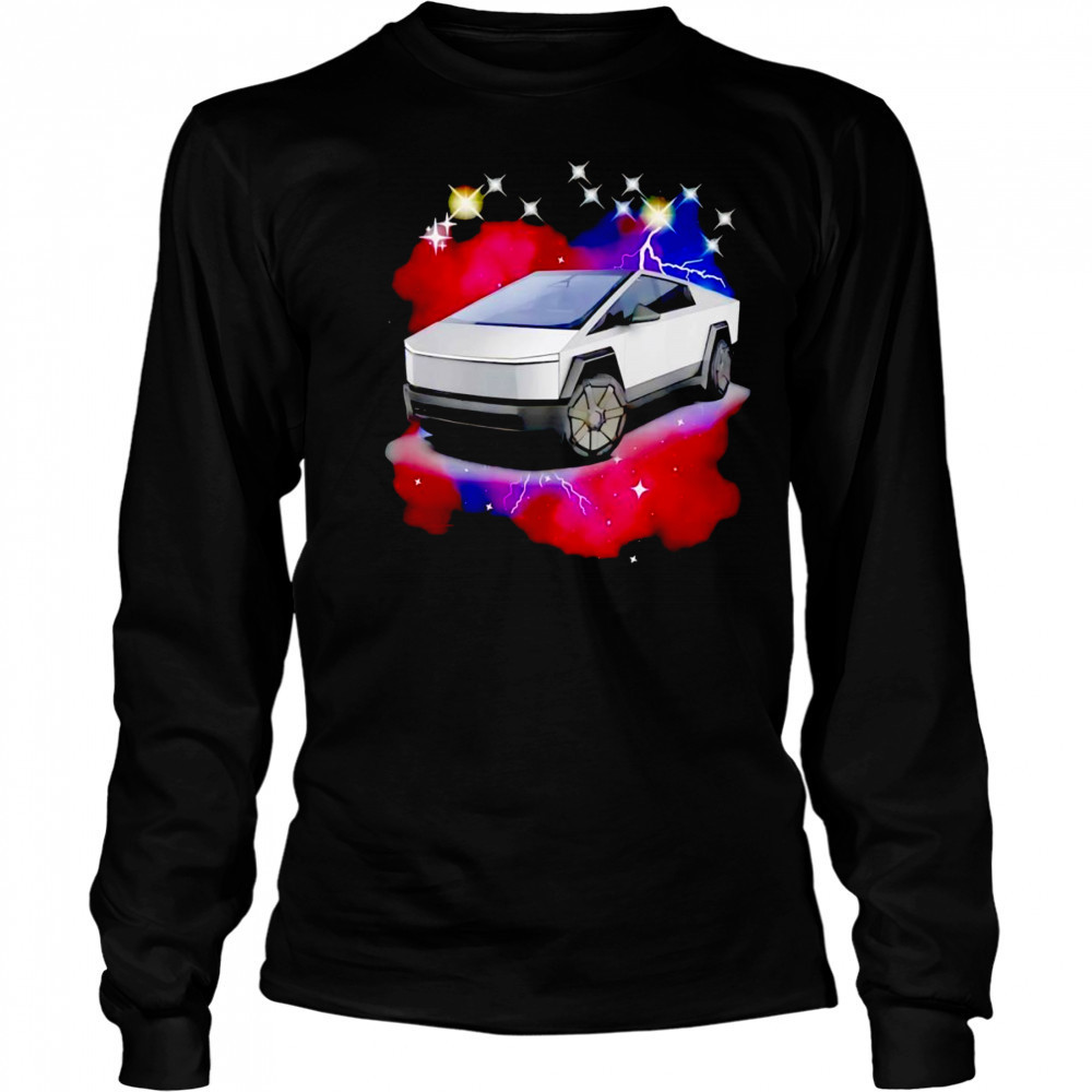 Cybertruck deep space shirt Long Sleeved