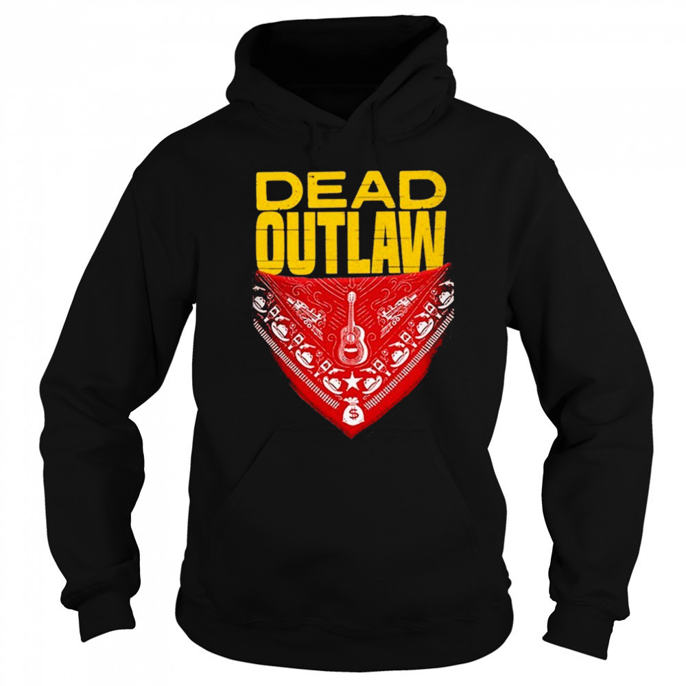 Dead Outlaw Guitar Logo T-shirt Hoodie