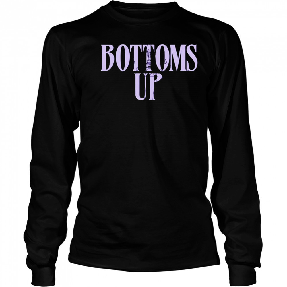 Death Becomes Her Bottoms Up T-shirt Long Sleeved