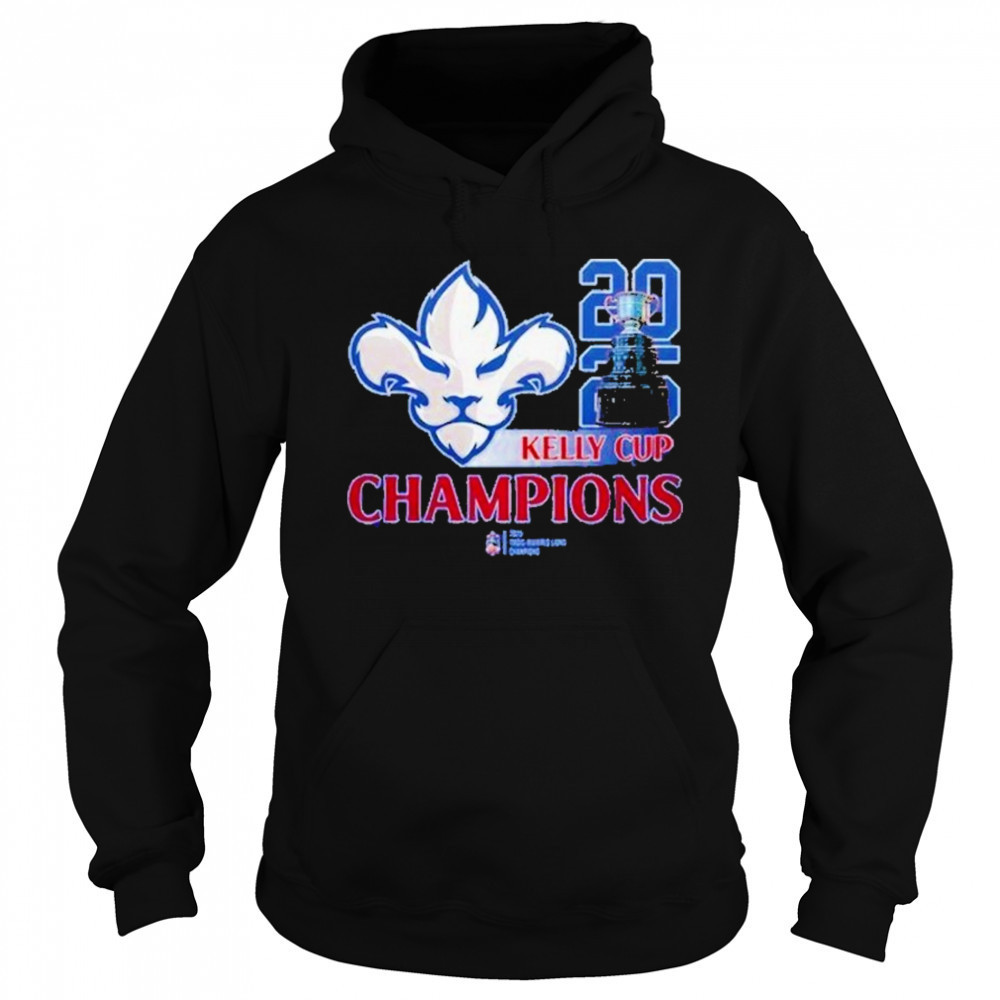 East Coast Hockey League Champions 2025 Trois-Rivieres Lions shirt Hoodie