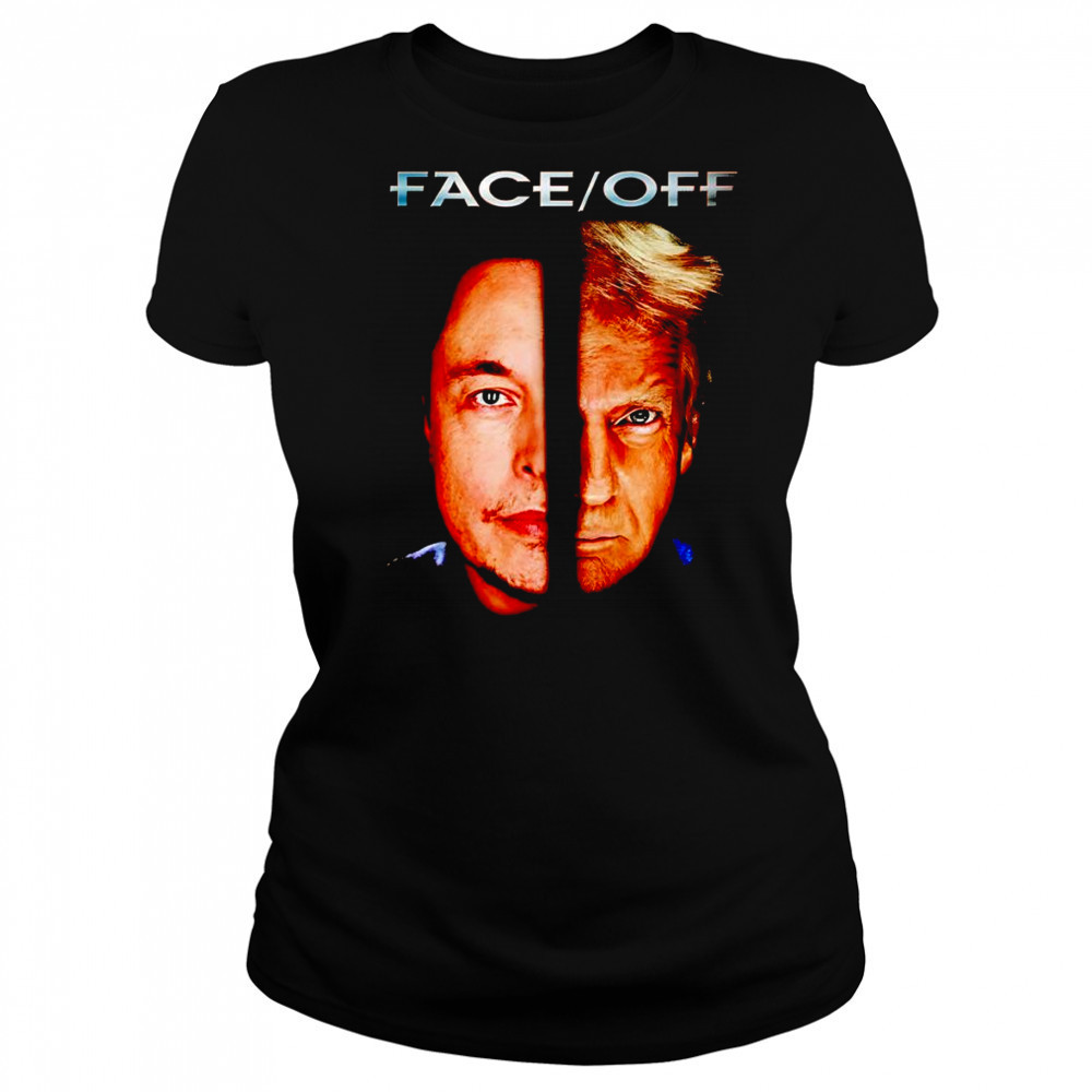 Face Off Elon vs Trump 2025 shirt Women's T-shirt
