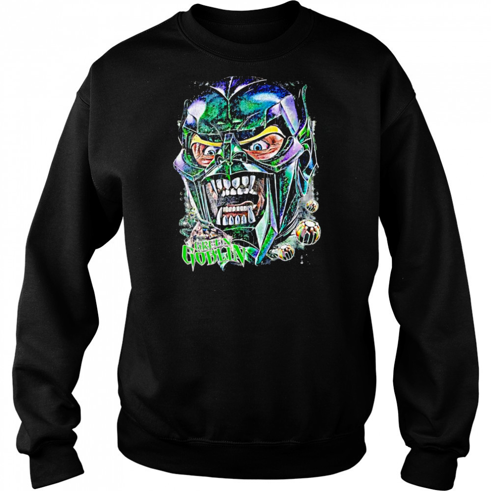 Green Goblin painting graphic shirt Sweatshirt
