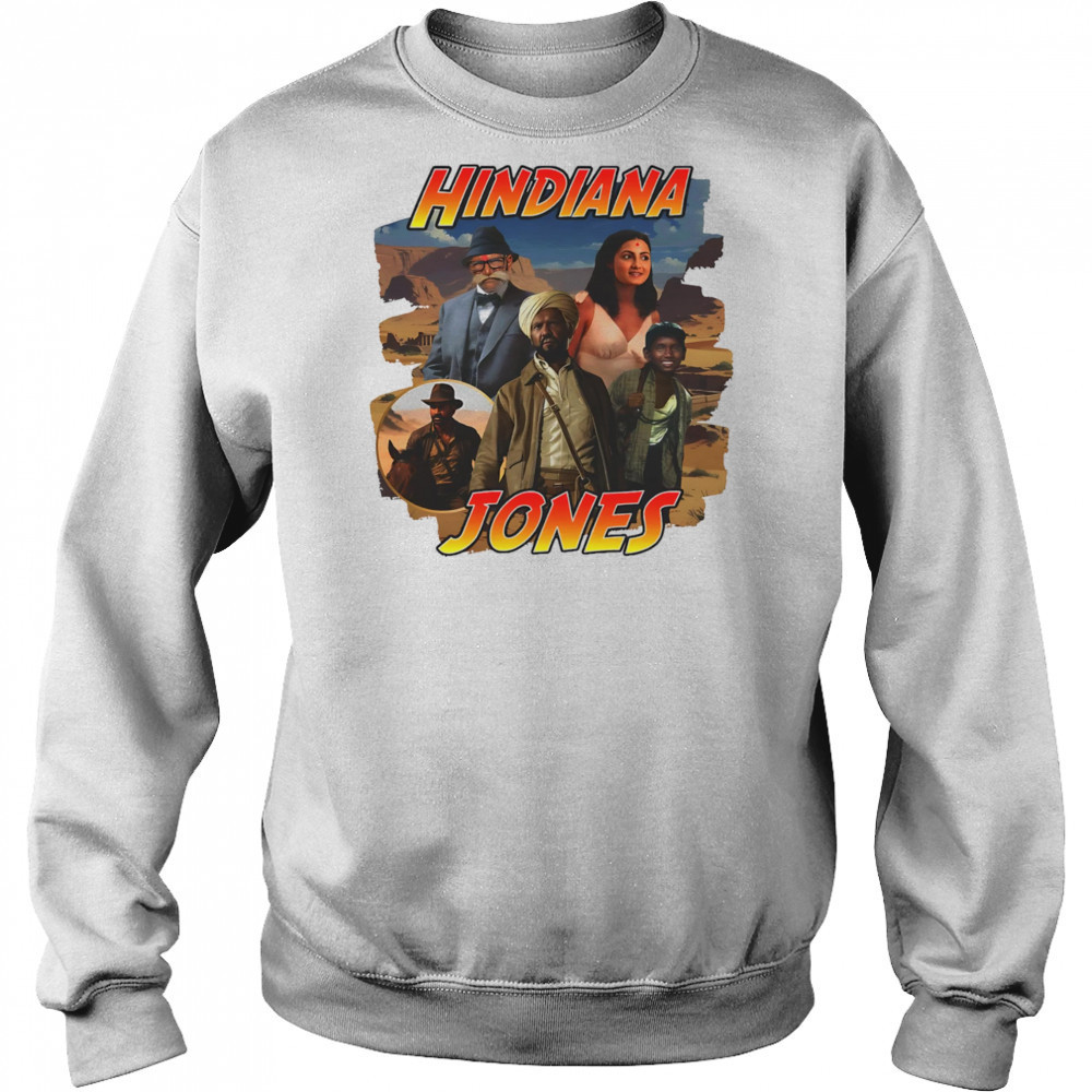 Hindiana Jones graphic shirt Sweatshirt