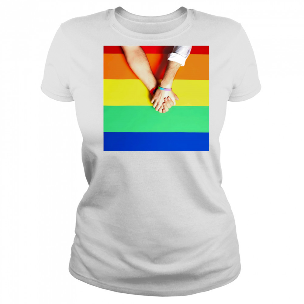 Holding onto pride shirt Women's T-shirt