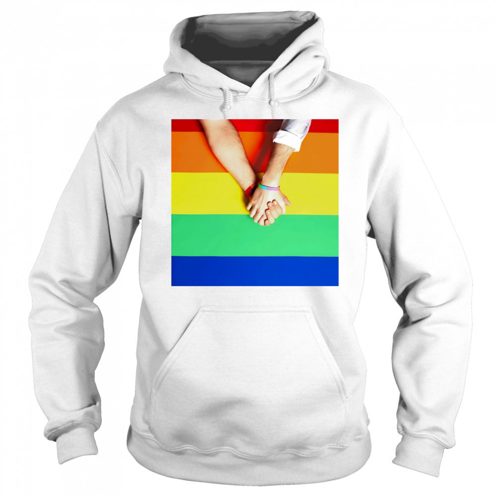 Holding onto pride shirt Hoodie