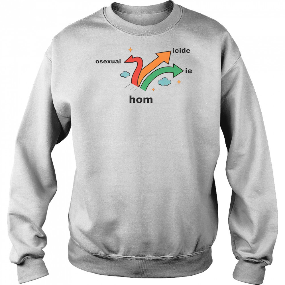 Homosexual homicide homie shirt Sweatshirt