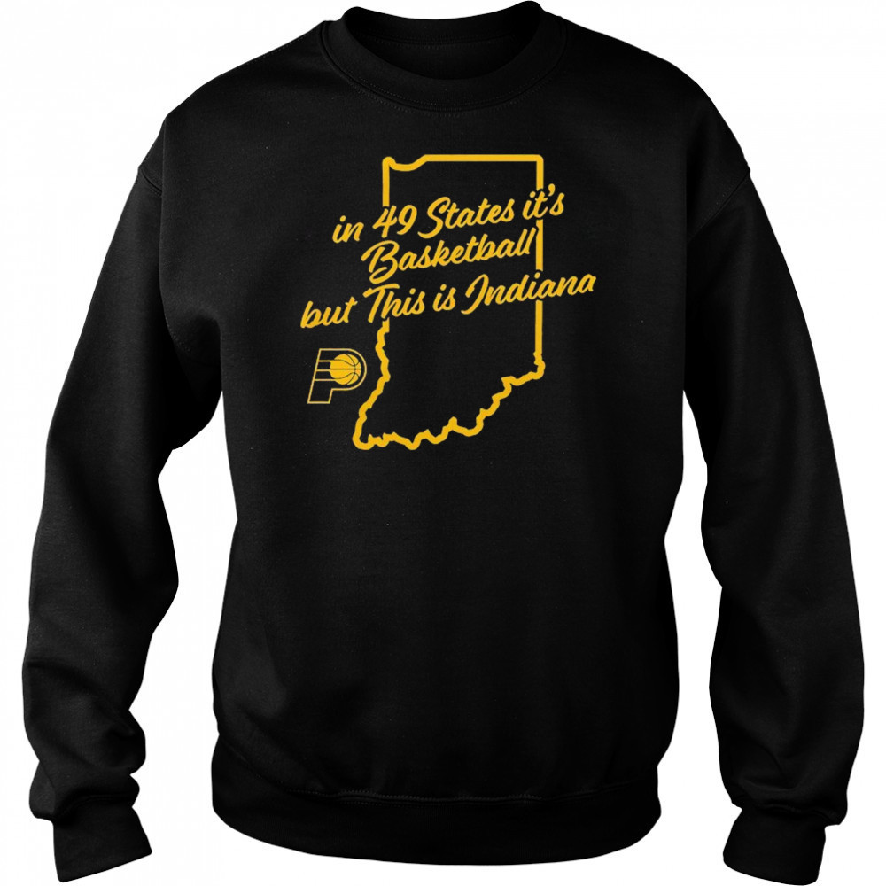 Indiana Pacers Stadium Essentials Unisex Home State T-Shirt Sweatshirt