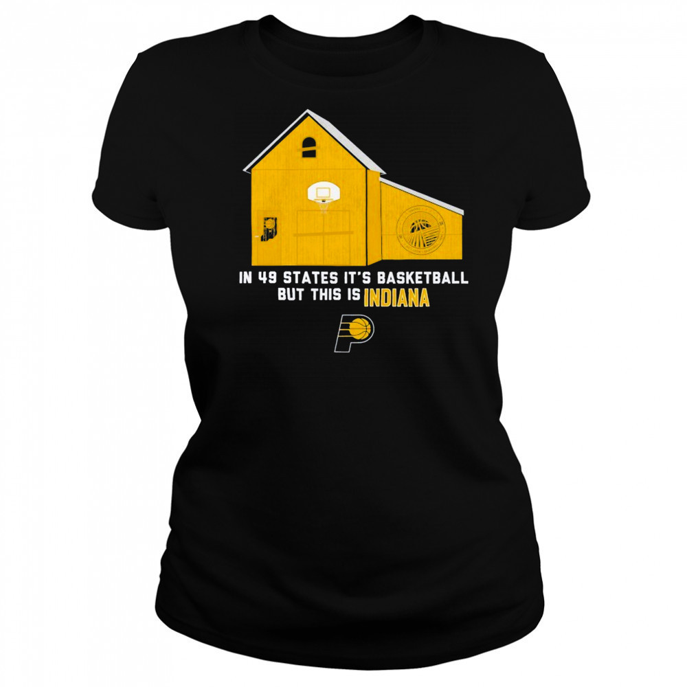Indiana Pacers Stadium Essentials Unisex In 49 States T-Shirt Women's T-shirt