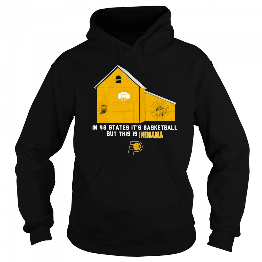 Indiana Pacers Stadium Essentials Unisex In 49 States T-Shirt Hoodie