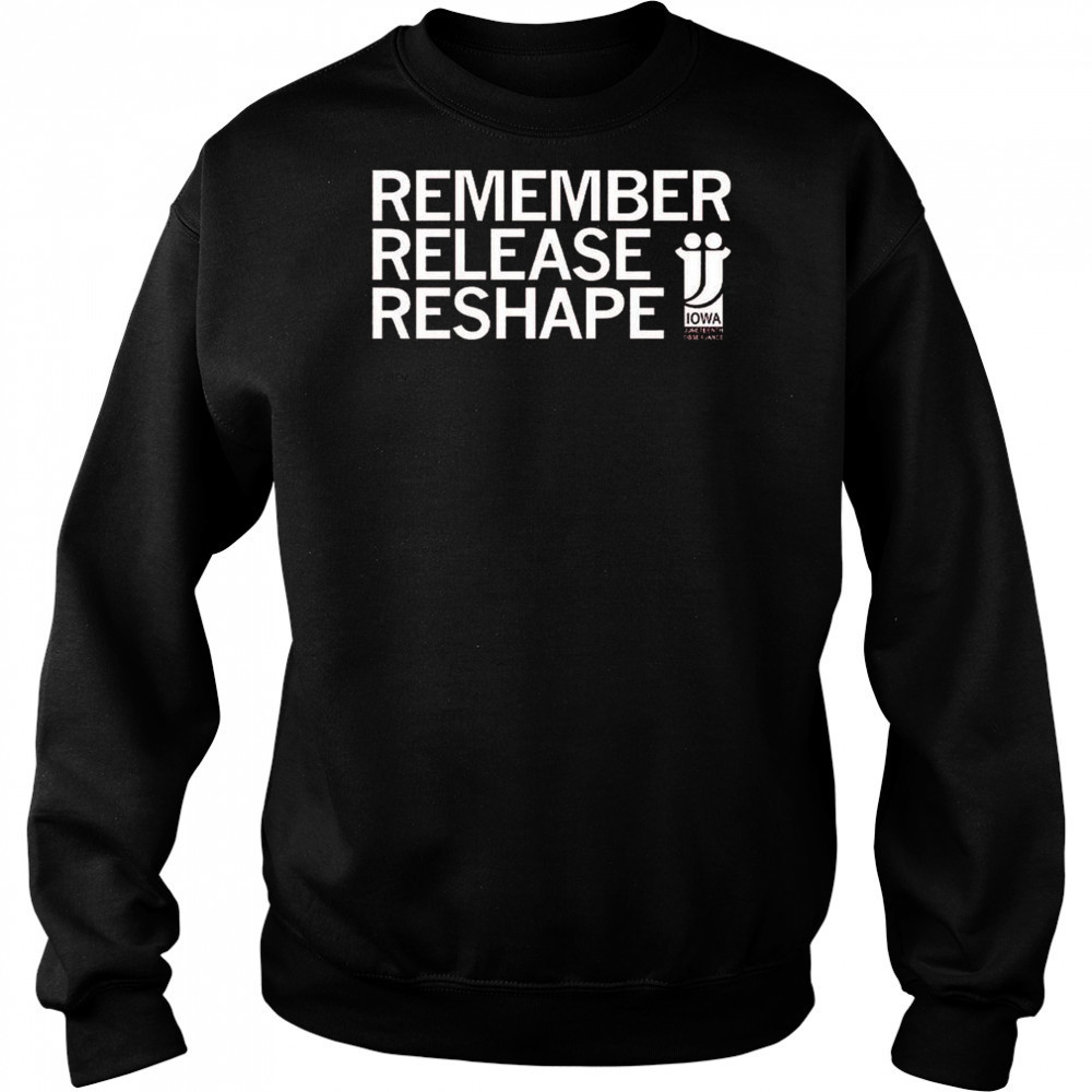 Juneteenth Remember Release Reshape Shirt Sweatshirt