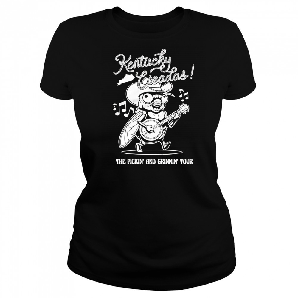Kentucky Cicadas the pickin’ and grinnin’ tour shirt Women's T-shirt