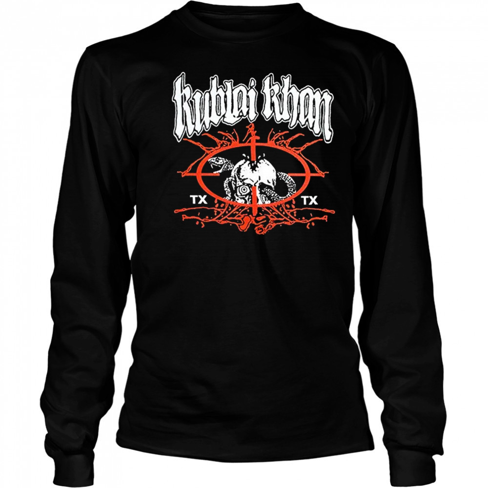 Kublai Khan Tx Crosshairs T-shirt Long Sleeved
