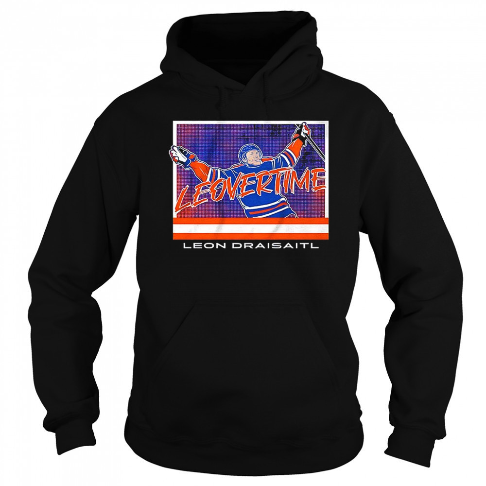 Leon Draisaitl Edmonton Oilers Hockey Leovertime shirt Hoodie