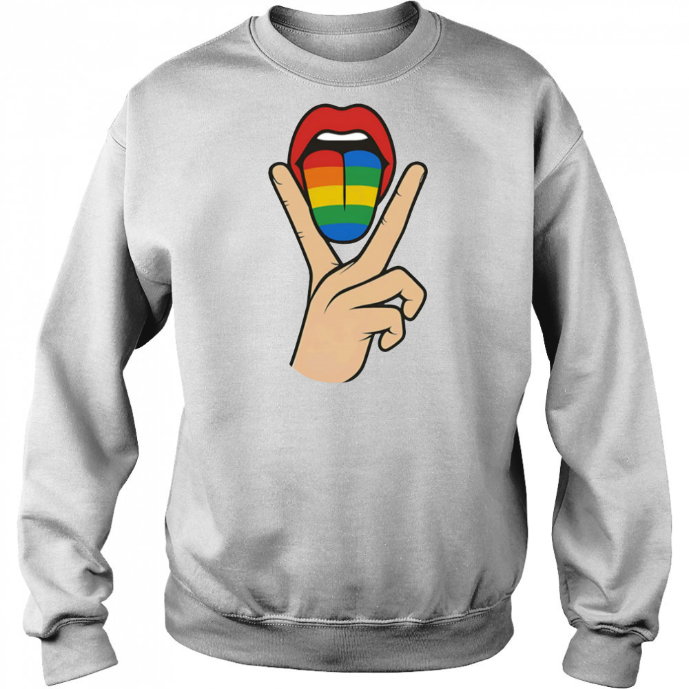 Lick it pride shirt Sweatshirt