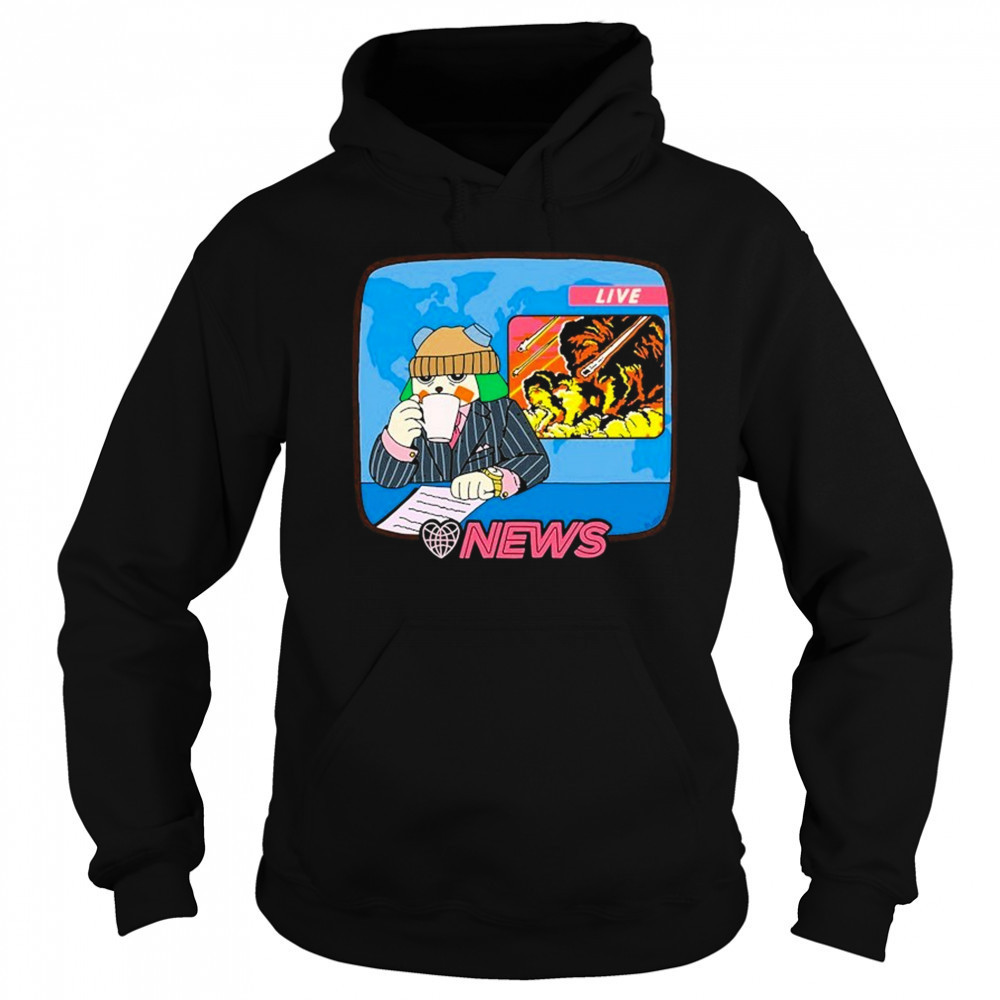 Madkidz Flash News T-shirt Hoodie