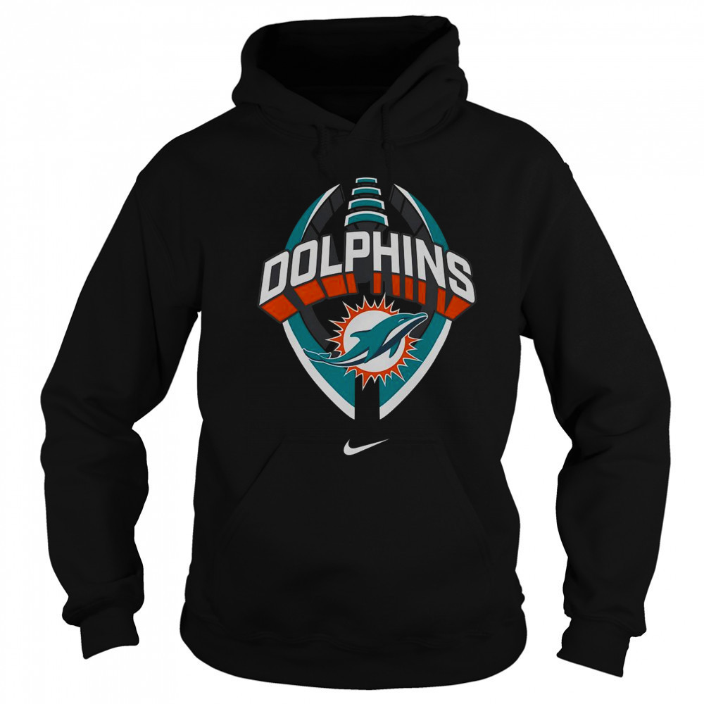 Miami Dolphins Nike Icon Legend T-Shirt Hoodie