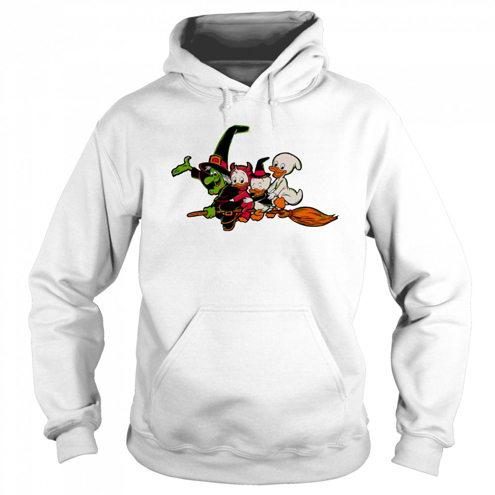 Mickey & Friends Halloween Huey Dewey and Louie shirt Hoodie