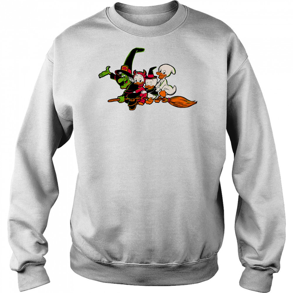 Mickey & Friends Halloween Huey Dewey and Louie shirt Sweatshirt