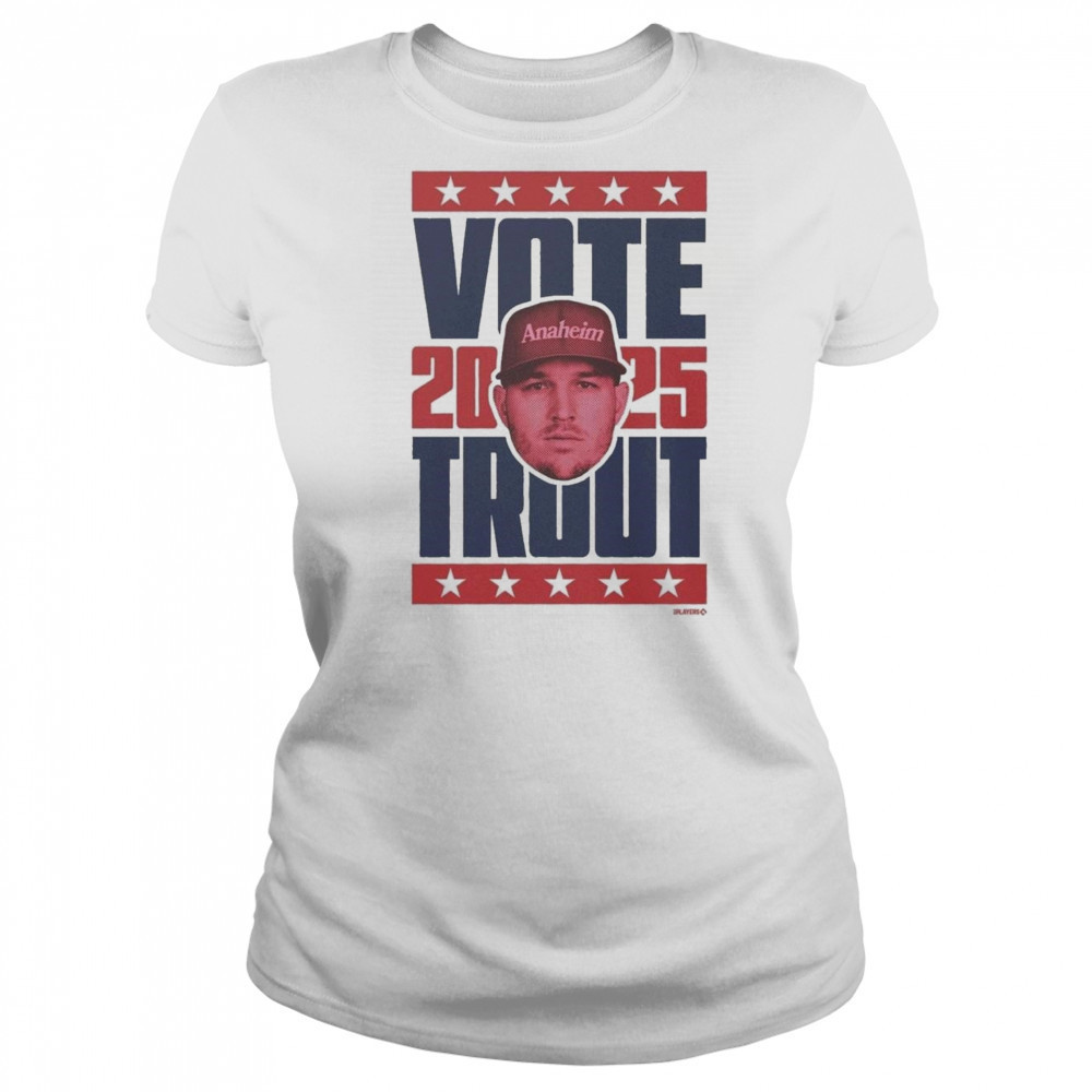 Mike Trout Los Angeles Angels Vote Heavyweight 2025 Shirt Women's T-shirt