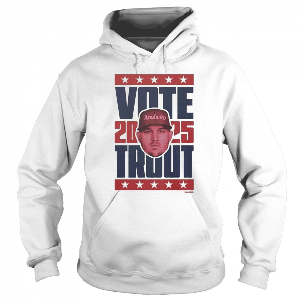 Mike Trout Los Angeles Angels Vote Heavyweight 2025 Shirt Hoodie