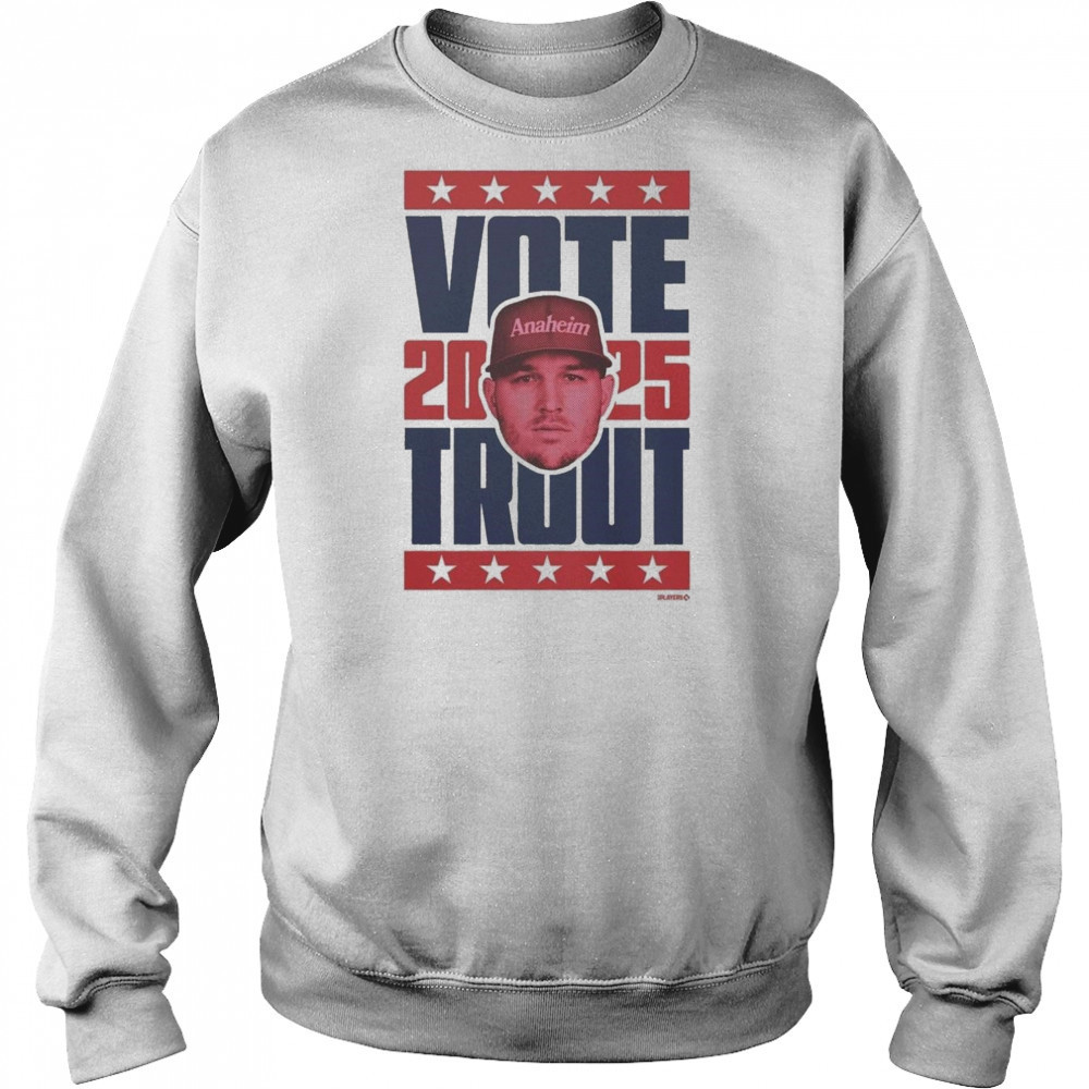 Mike Trout Los Angeles Angels Vote Heavyweight 2025 Shirt Sweatshirt