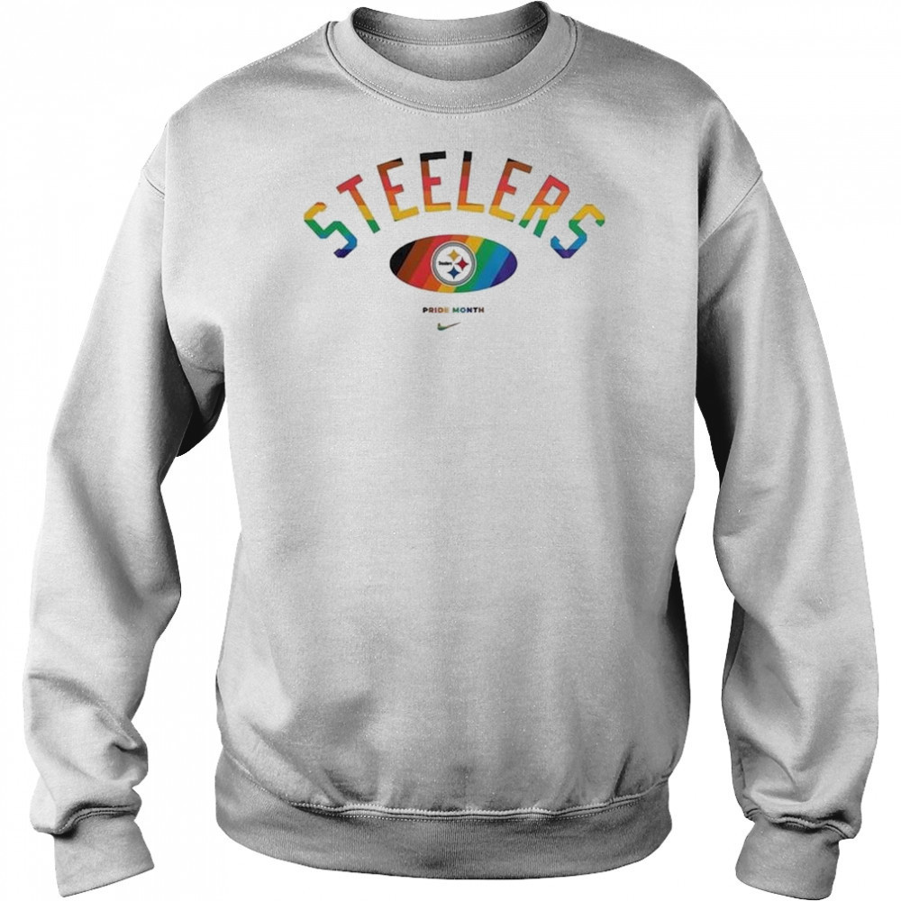 NFL Pittsburgh Steelers x Pride Month Football Accept Understand Love 2025 Shirt Sweatshirt