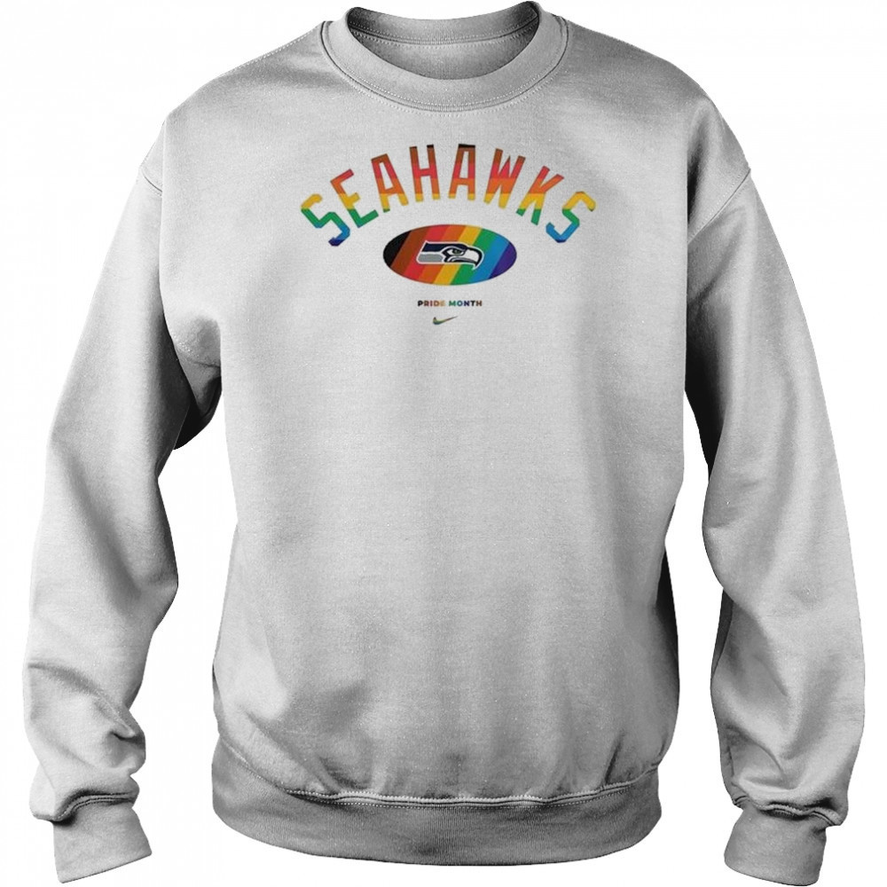 NFL Seattle Seahawks x Pride Month Football Accept Understand Love 2025 Shirt Sweatshirt