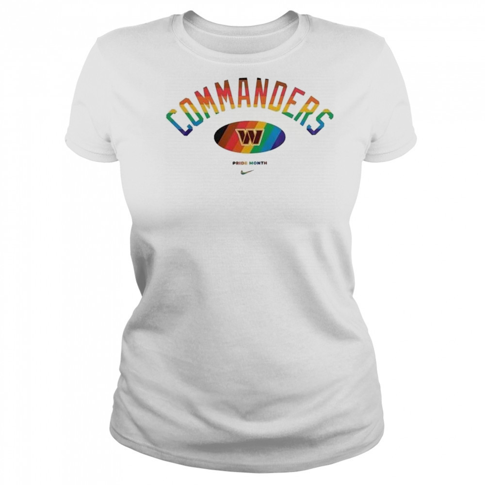 NFL Washington Commanders x Pride Month Football Accept Understand Love 2025 Shirt Women's T-shirt