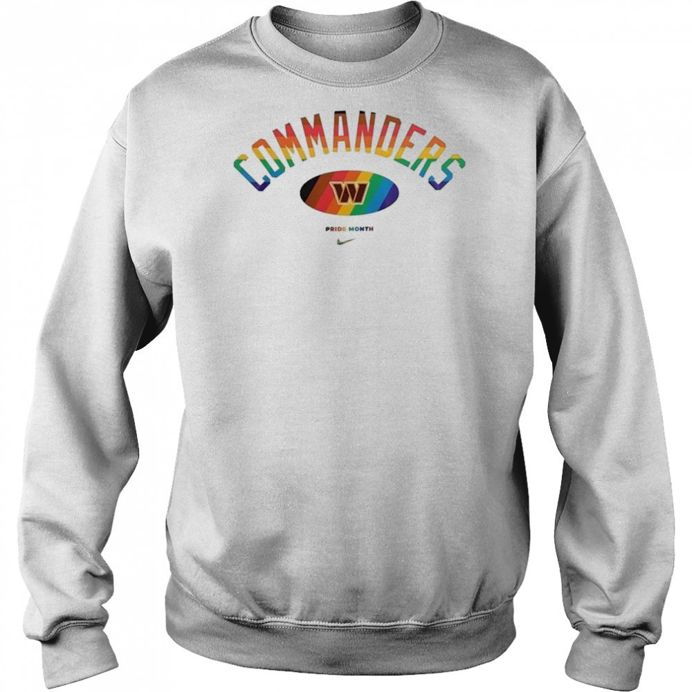 NFL Washington Commanders x Pride Month Football Accept Understand Love 2025 Shirt Sweatshirt