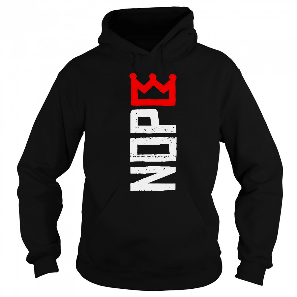 No Kings Nope Protest Sign Horizontal T-Shirt Hoodie