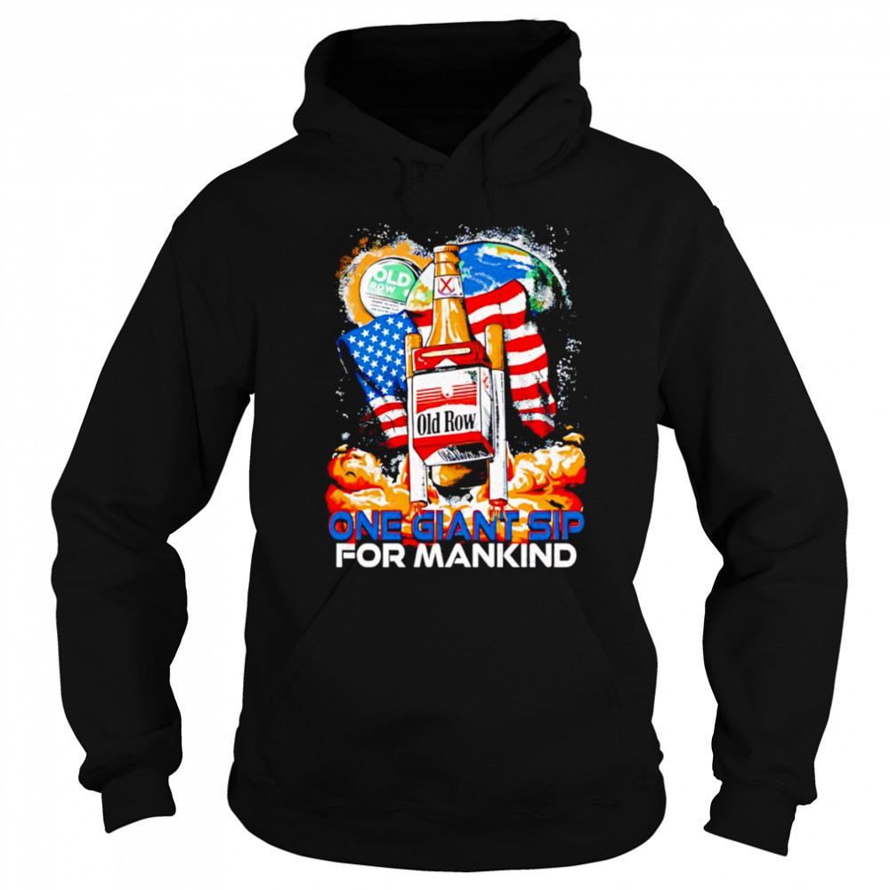 One giant Sip for mankind shirt Hoodie