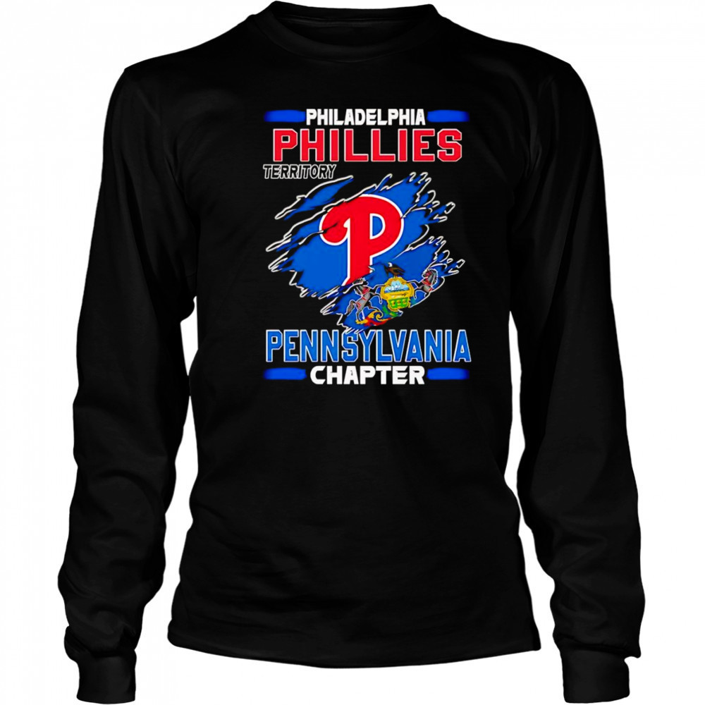 Philadelphia Phillies territory Pennsylvania chapter shirt Long Sleeved