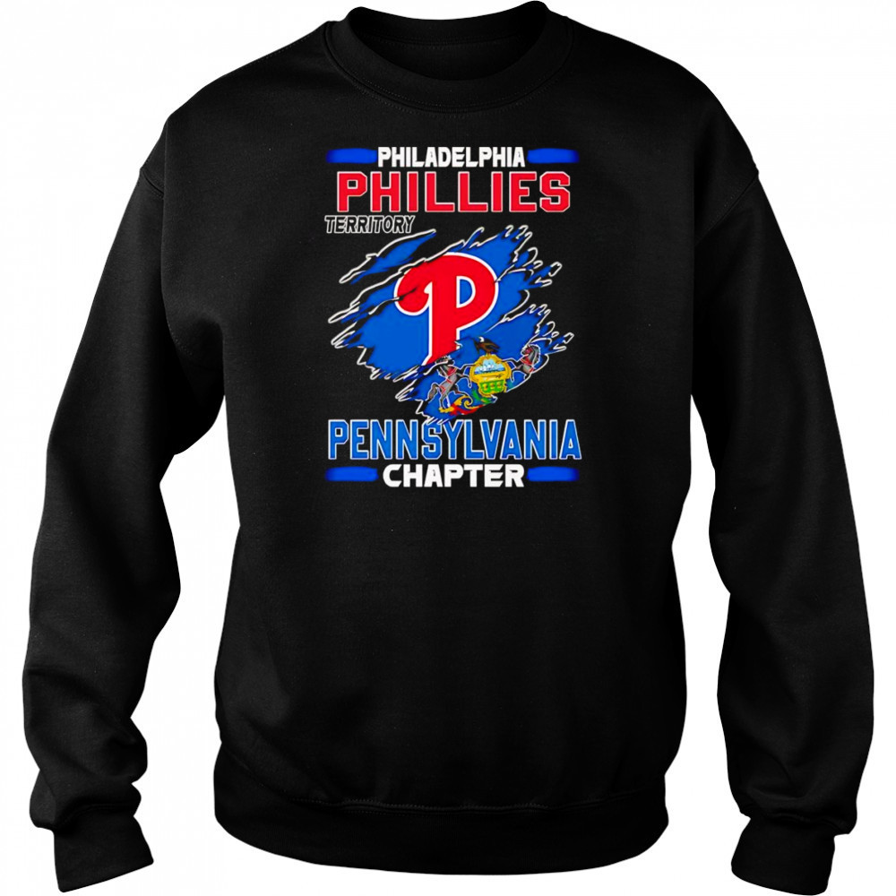 Philadelphia Phillies territory Pennsylvania chapter shirt Sweatshirt
