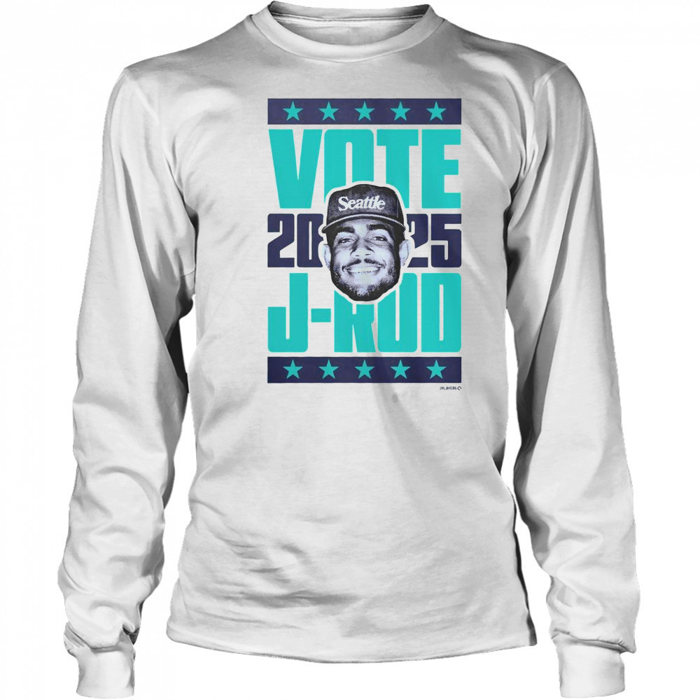 Premium Julio Rodriguez 2025 Vote T-Shirt Long Sleeved