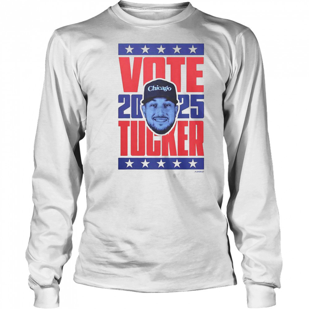 Premium Kyle Tucker 2025 Vote Heavyweight T-Shirt Long Sleeved