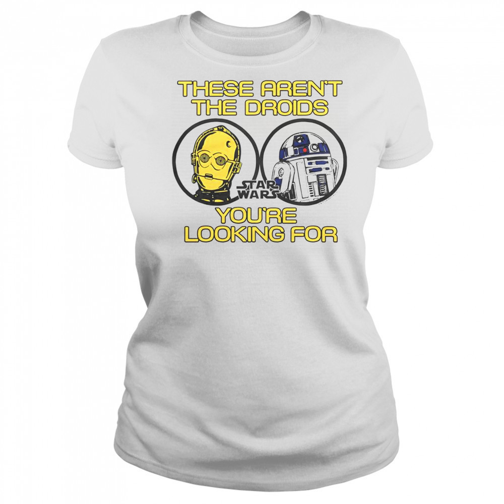 Premium Star Wars These Aren’t The Droids You’re Looking For T-Shirt Women's T-shirt