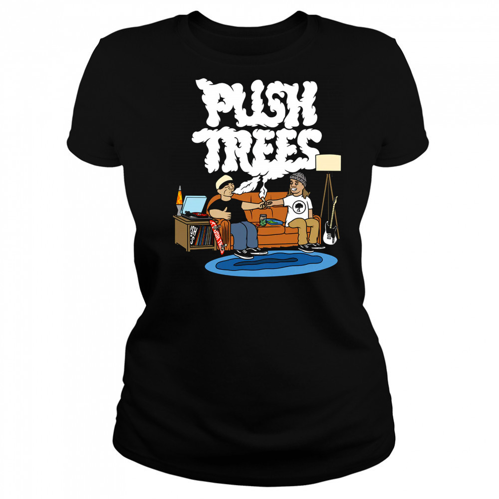 Push trees the puff puff pass shirt Women's T-shirt