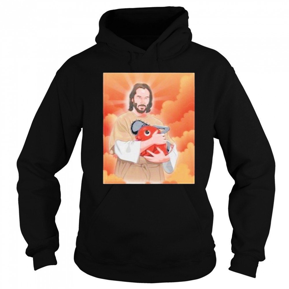 Ryan Colt Levy Keanu And Pochita Saint Wick Shirt Hoodie
