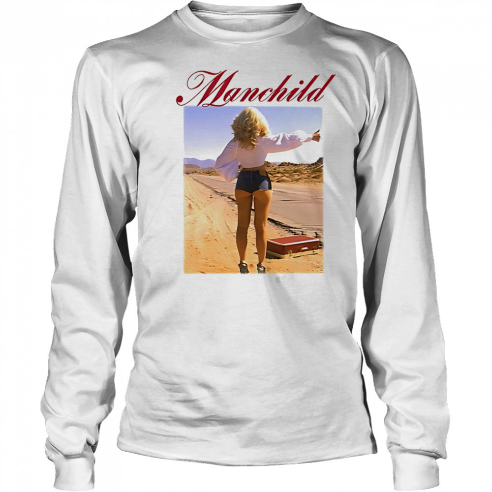 Sabrinacarpenter Manchild photo shirt Long Sleeved
